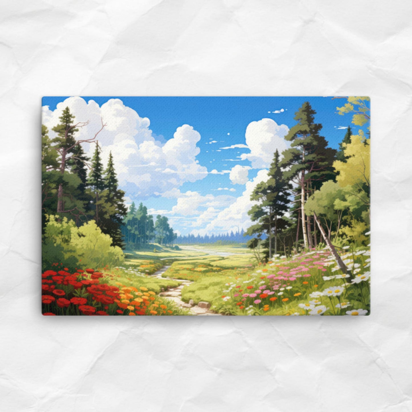 Road Once Traveled - Canvas Print
